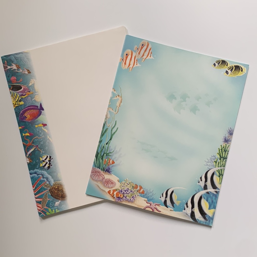 Ocean Themed Stationery